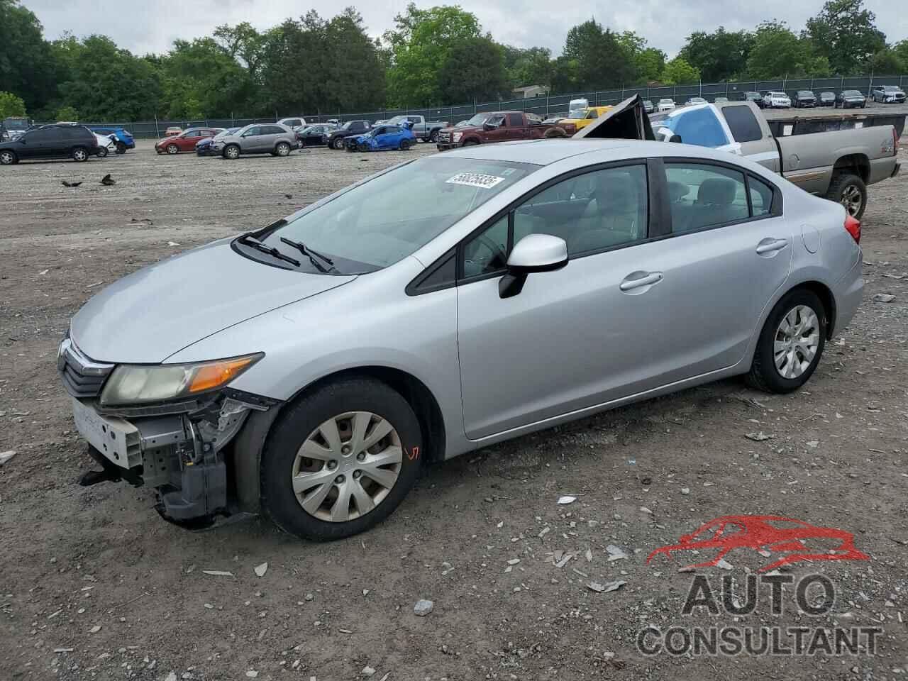 HONDA CIVIC 2012 - 19XFB2F54CE083480