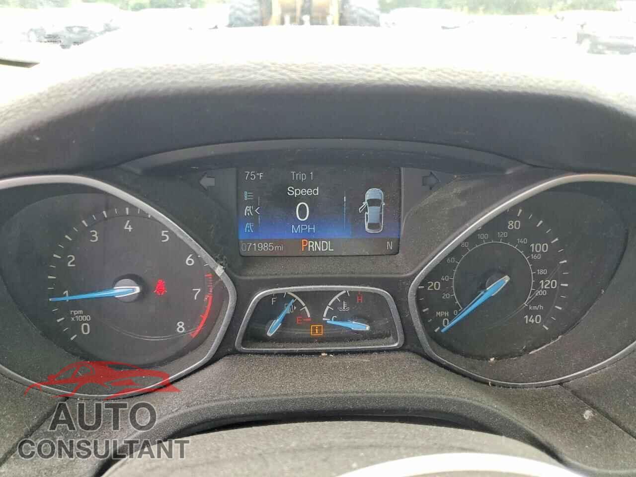 FORD FOCUS 2016 - 1FADP3F29GL397732