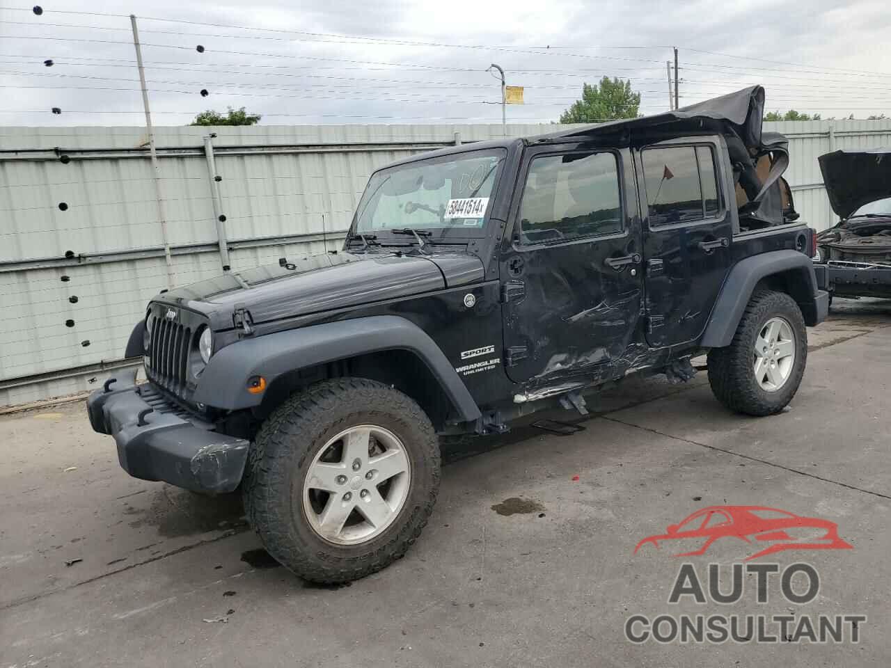 JEEP WRANGLER 2017 - 1C4HJWDG6HL575868