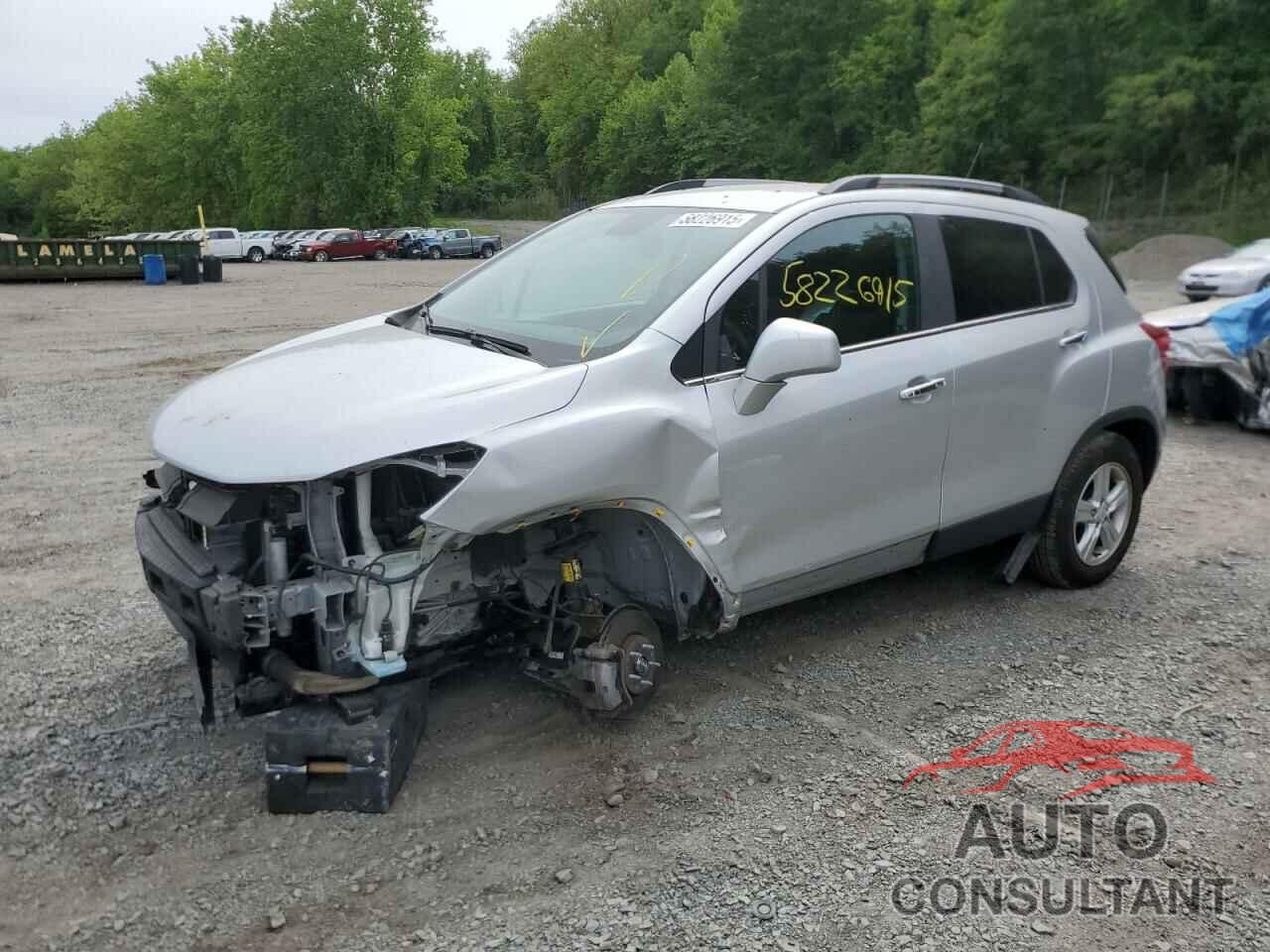 CHEVROLET TRAX 2019 - KL7CJPSB2KB950348