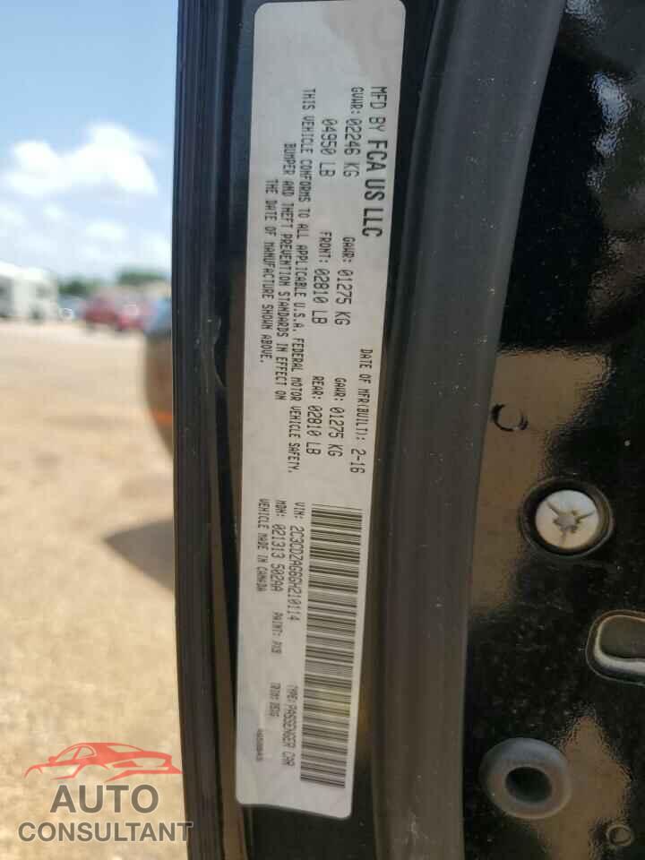 DODGE CHALLENGER 2016 - 2C3CDZAG6GH210114