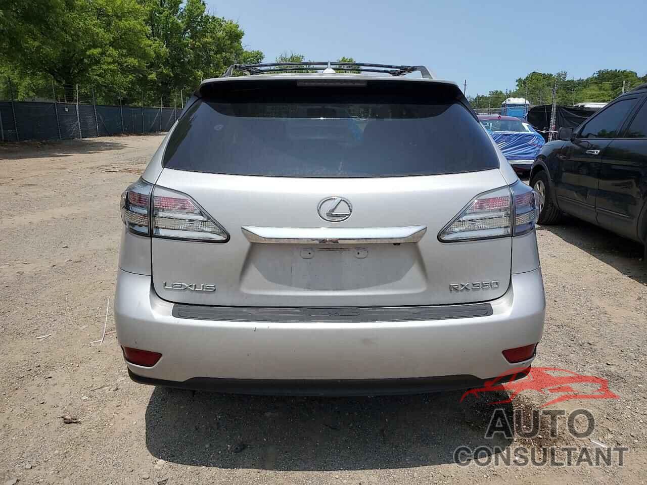 LEXUS RX350 2010 - 2T2BK1BA7AC064599