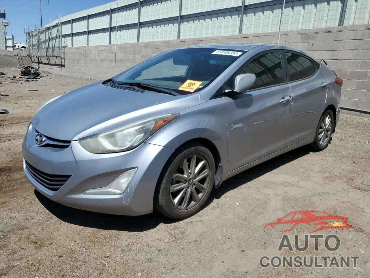 HYUNDAI ELANTRA 2016 - 5NPDH4AE3GH661403