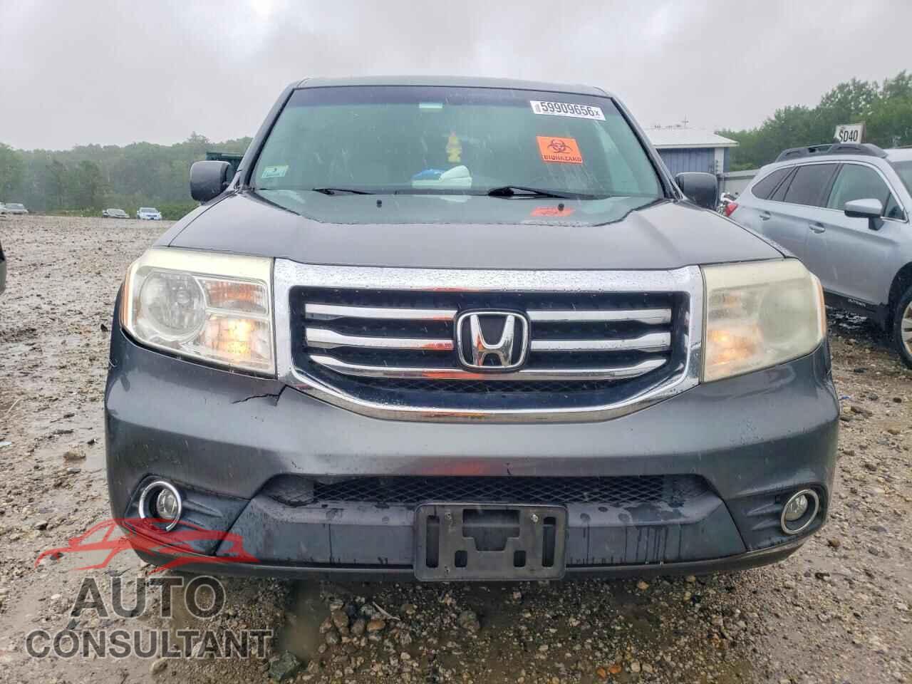HONDA PILOT 2012 - 5FNYF4H69CB084536
