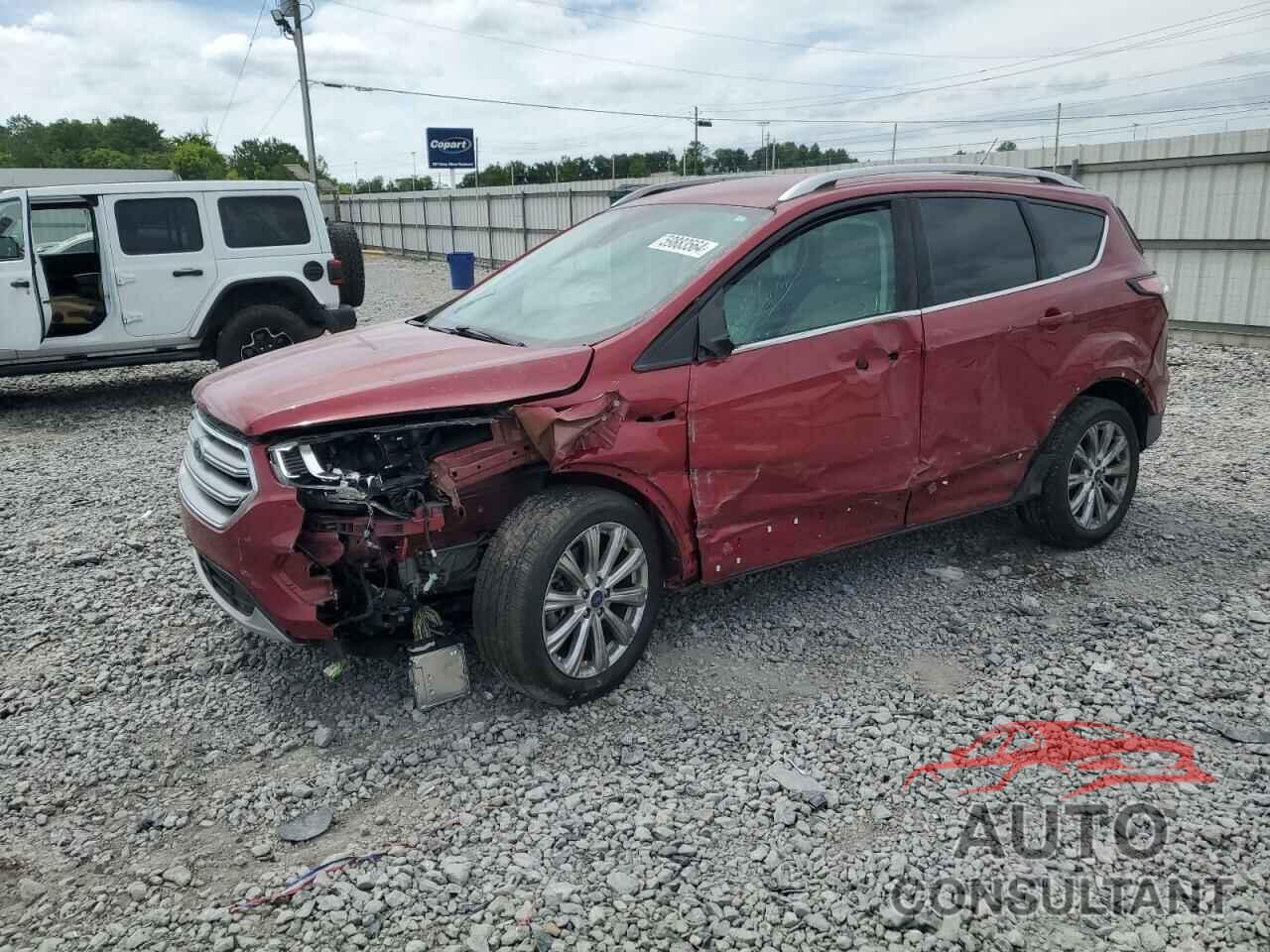 FORD ESCAPE 2017 - 1FMCU0J98HUE63499