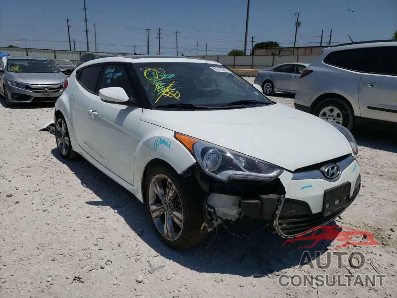 HYUNDAI VELOSTER 2017 - KMHTC6AD6HU324692