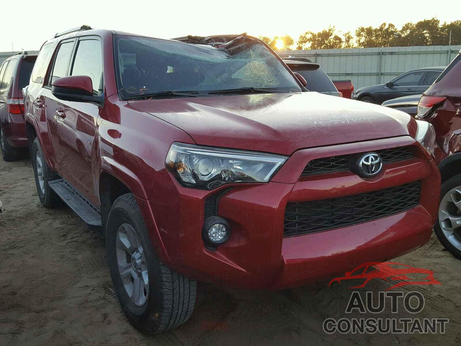 TOYOTA 4RUNNER SR 2016 - JTEBU5JR2G5385304