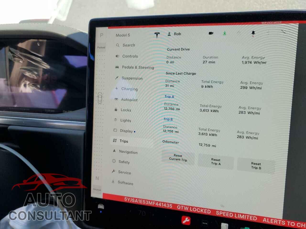 TESLA MODEL S 2021 - 5YJSA1E53MF441435