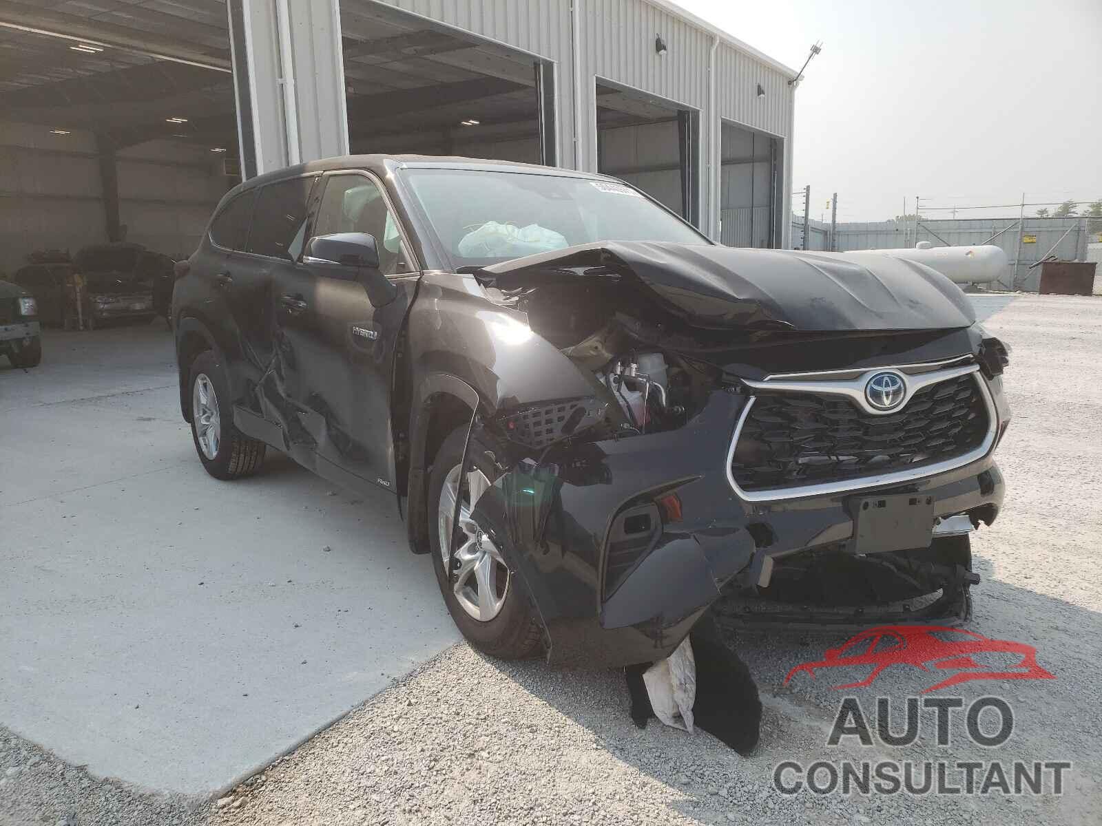 TOYOTA HIGHLANDER 2021 - 5TDBBRCH7MS041379