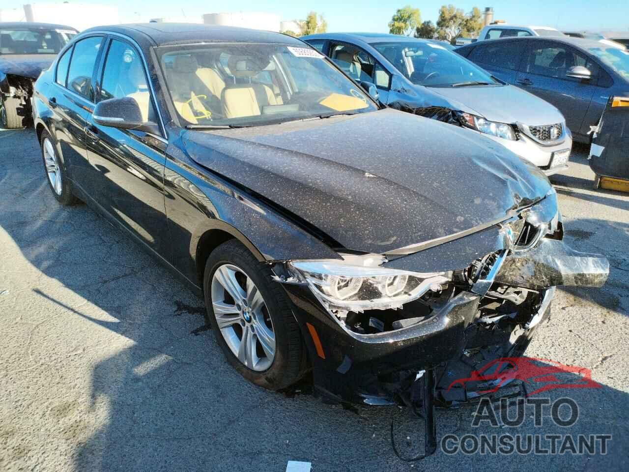 BMW 3 SERIES 2017 - WBA8B9G37HNU55019