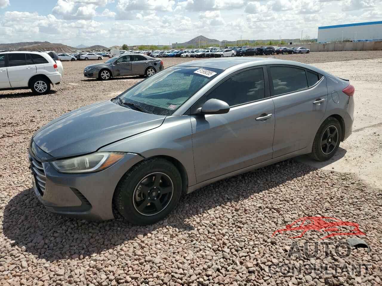 HYUNDAI ELANTRA 2017 - KMHD74LF8HU112839