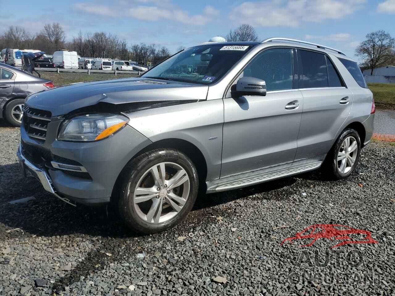 MERCEDES-BENZ M-CLASS 2012 - 4JGDA5HB2CA001713