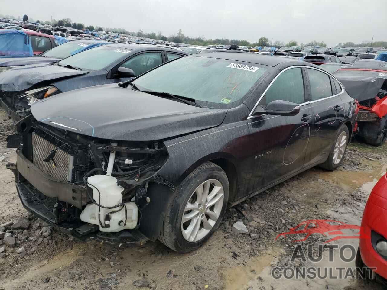 CHEVROLET MALIBU 2017 - 1G1ZE5ST4HF156704