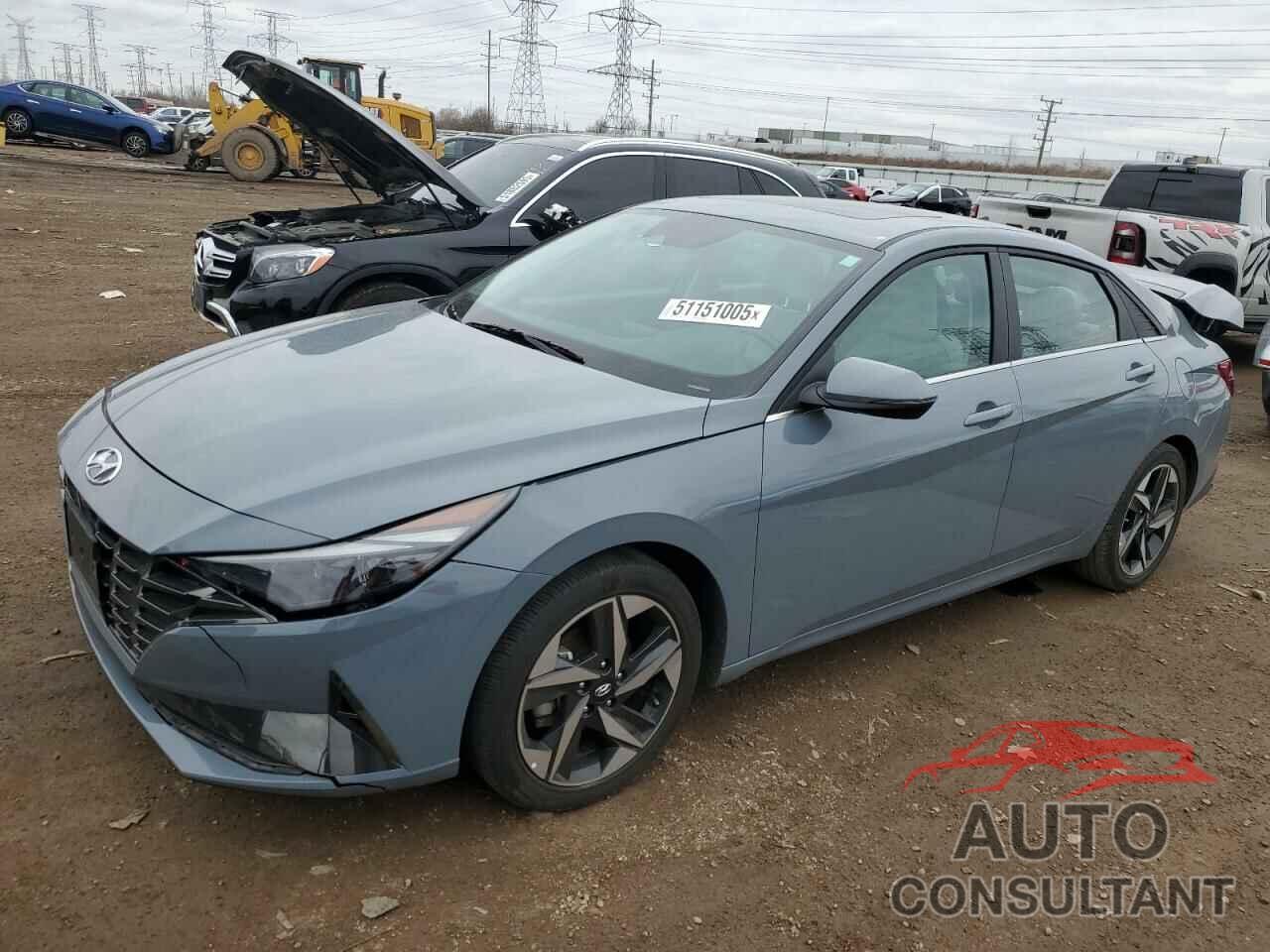 HYUNDAI ELANTRA 2023 - KMHLP4AG1PU437077
