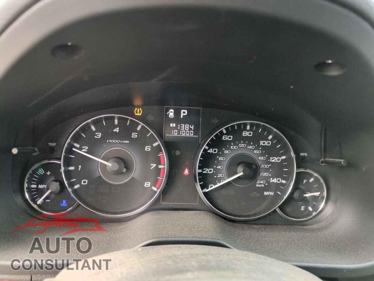 SUBARU OUTBACK 2012 - 4S4BRBLC5C3211144