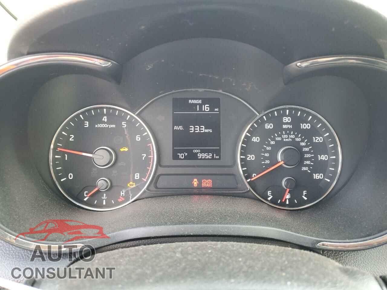 KIA FORTE 2017 - 3KPFK4A74HE029575