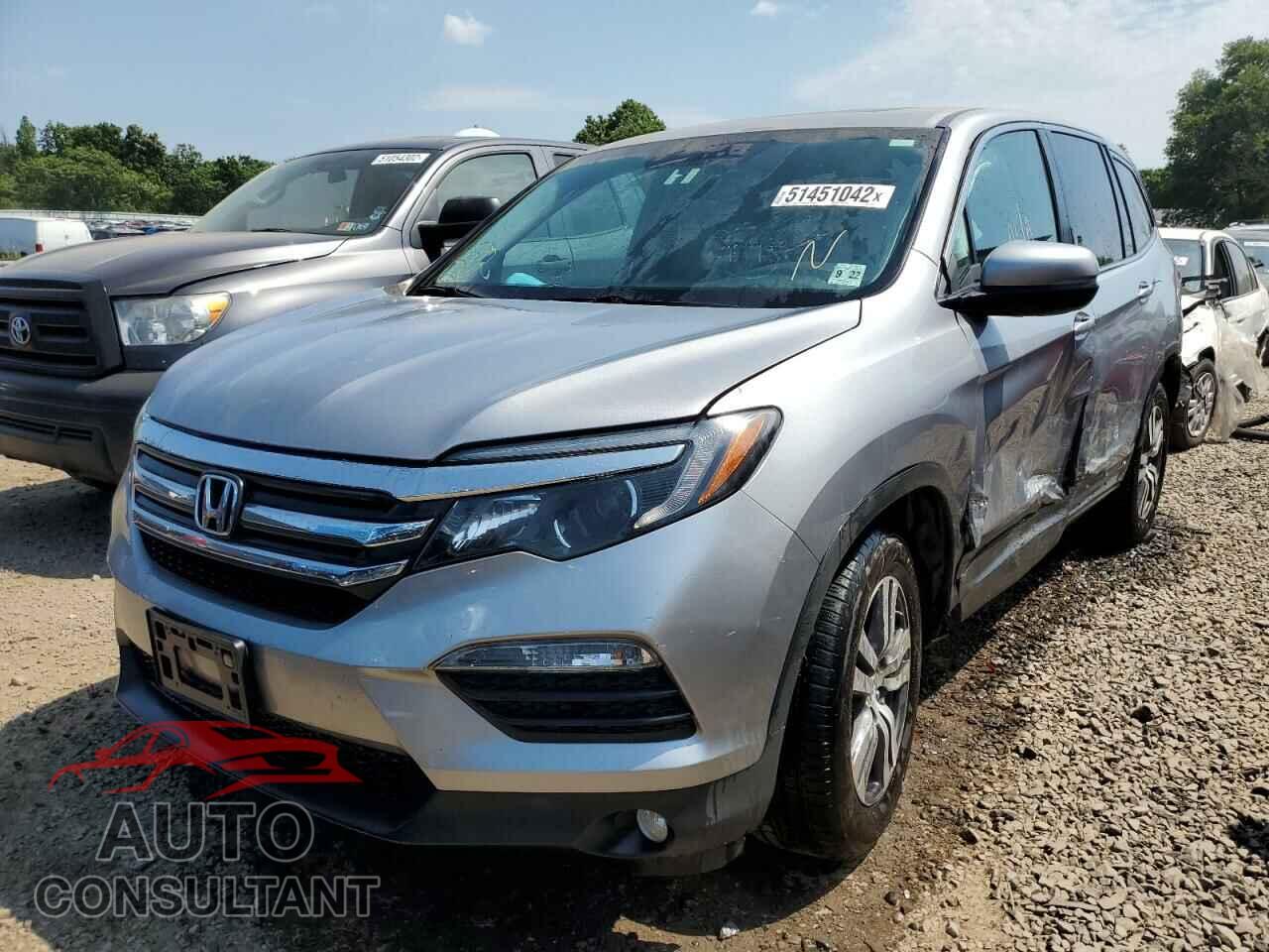 HONDA PILOT 2017 - 5FNYF6H50HB064413