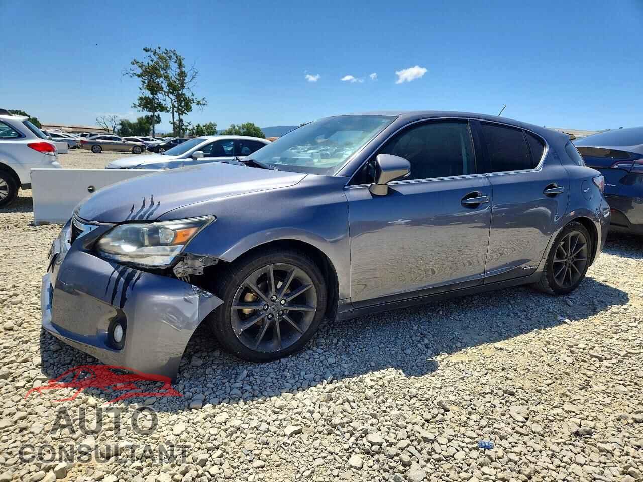 LEXUS CT 200 2012 - JTHKD5BH3C2084013
