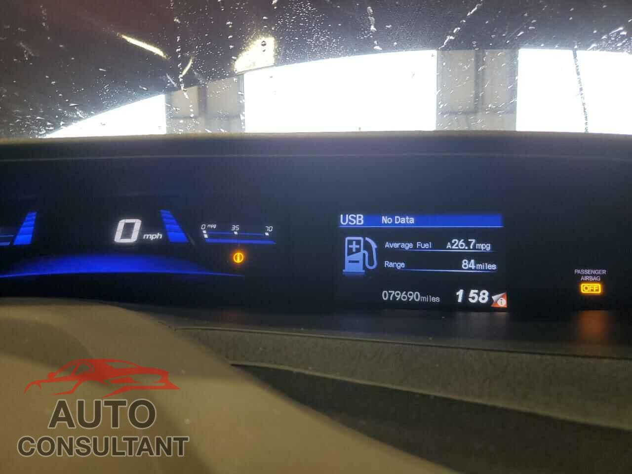 HONDA CIVIC 2012 - 19XFB2F51CE071805