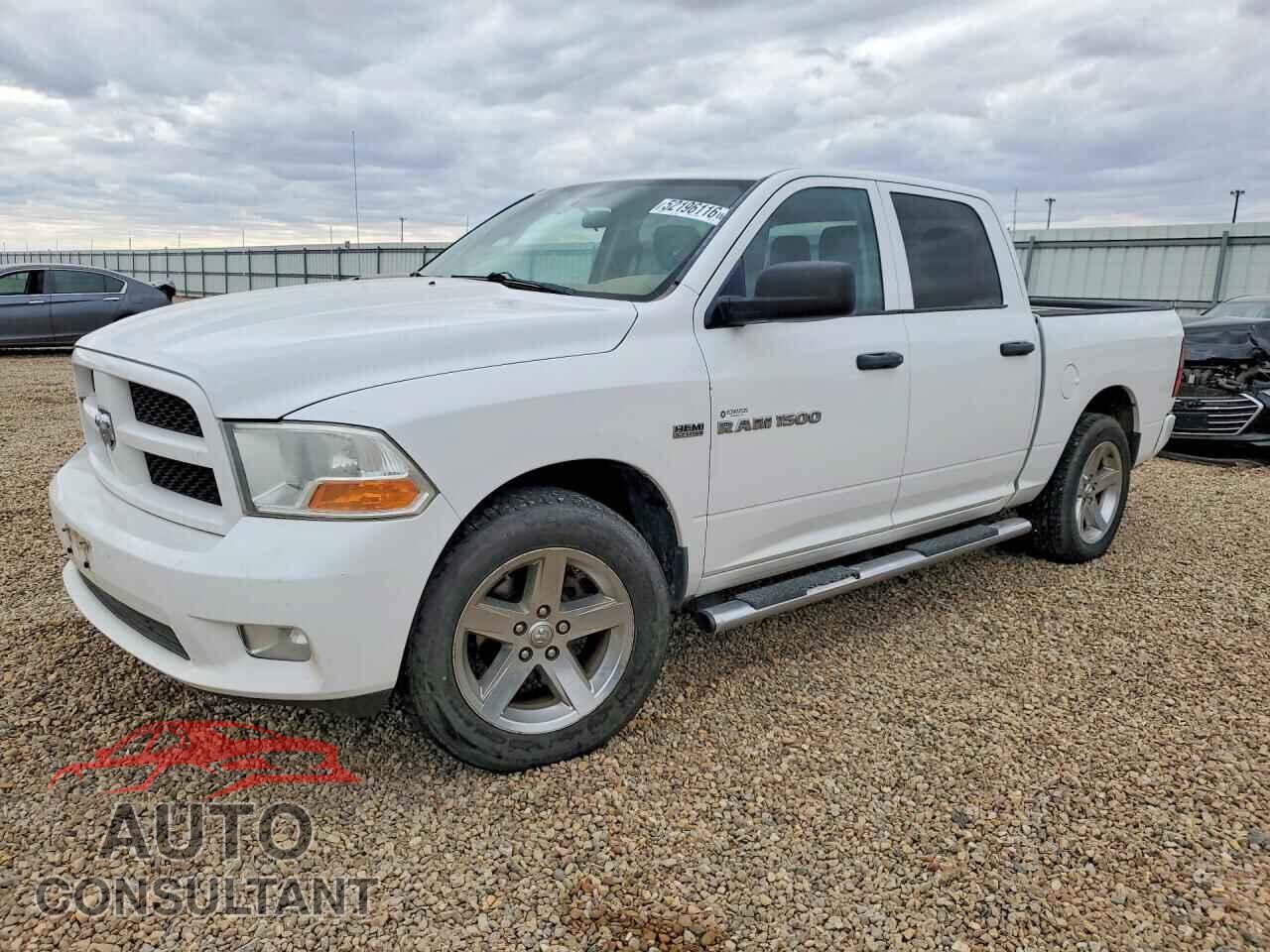 DODGE RAM 1500 2012 - 1C6RD6KT8CS157524