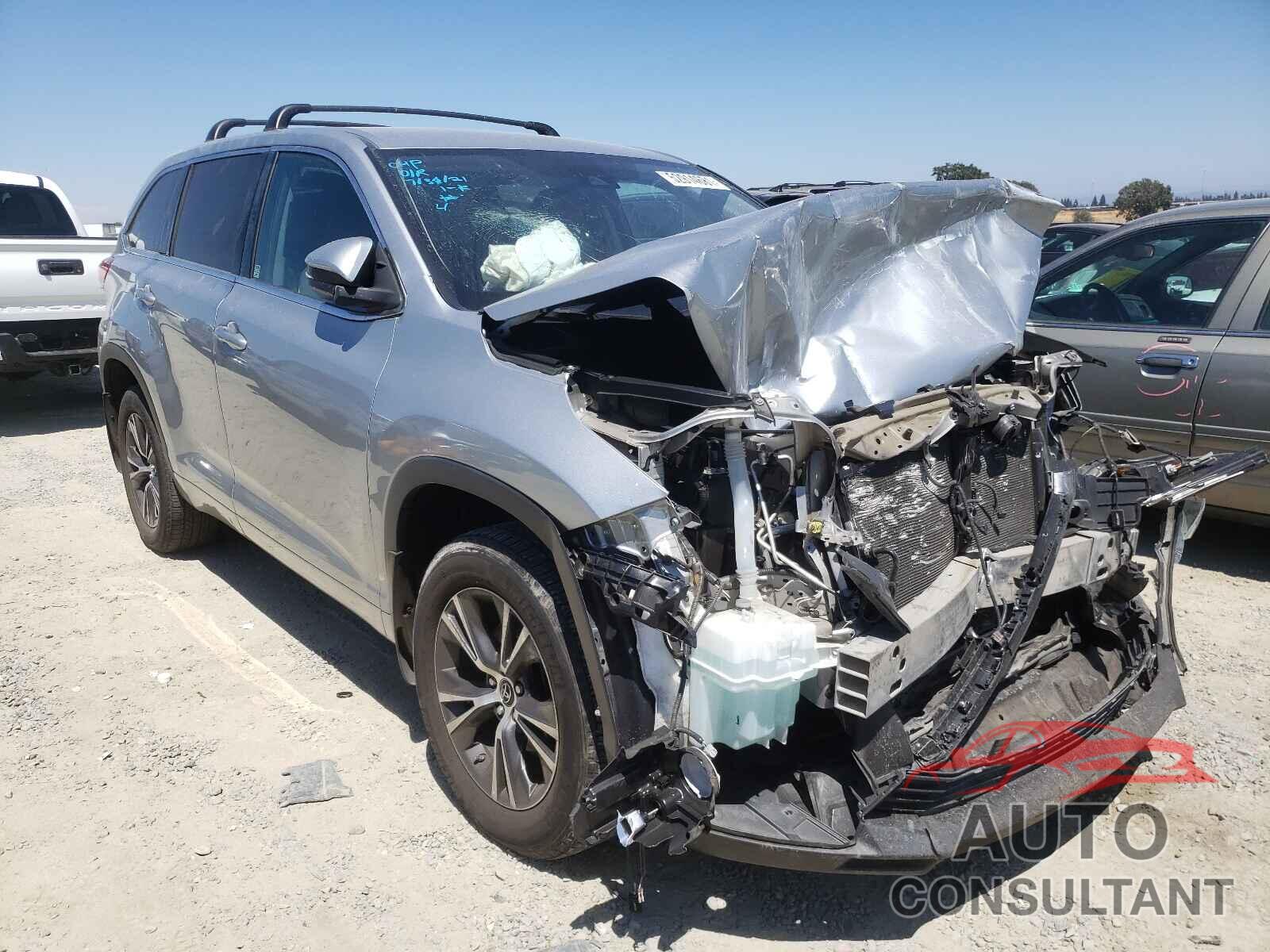 TOYOTA HIGHLANDER 2017 - 5TDBZRFH3HS480012