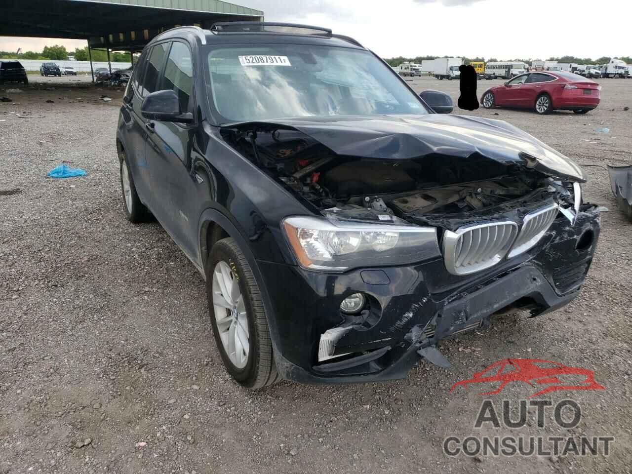 BMW X3 2017 - 5UXWZ7C30H0X40169