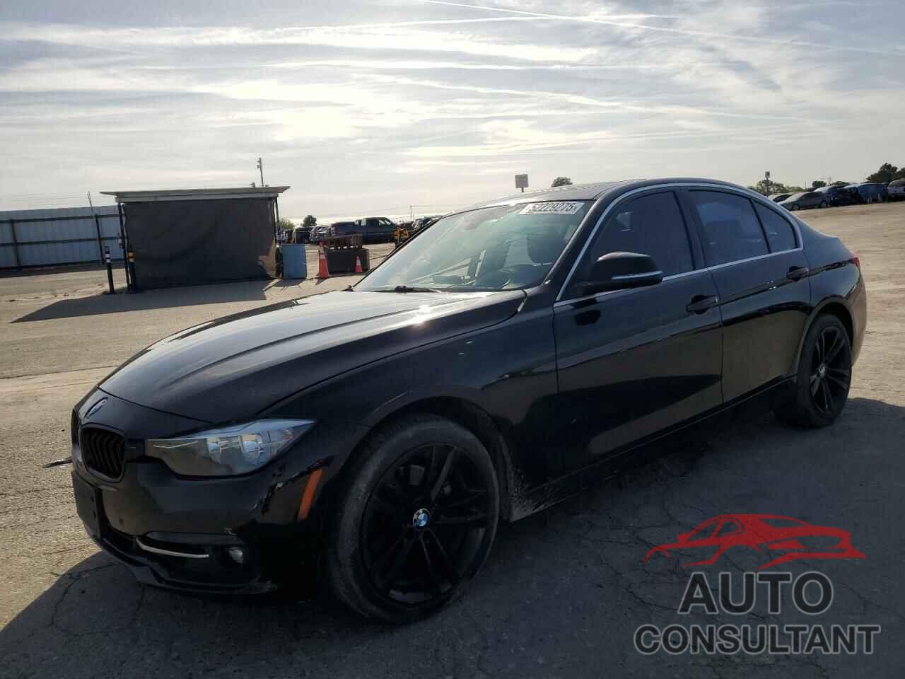 BMW 3 SERIES 2017 - WBA8B9G33HNU53297