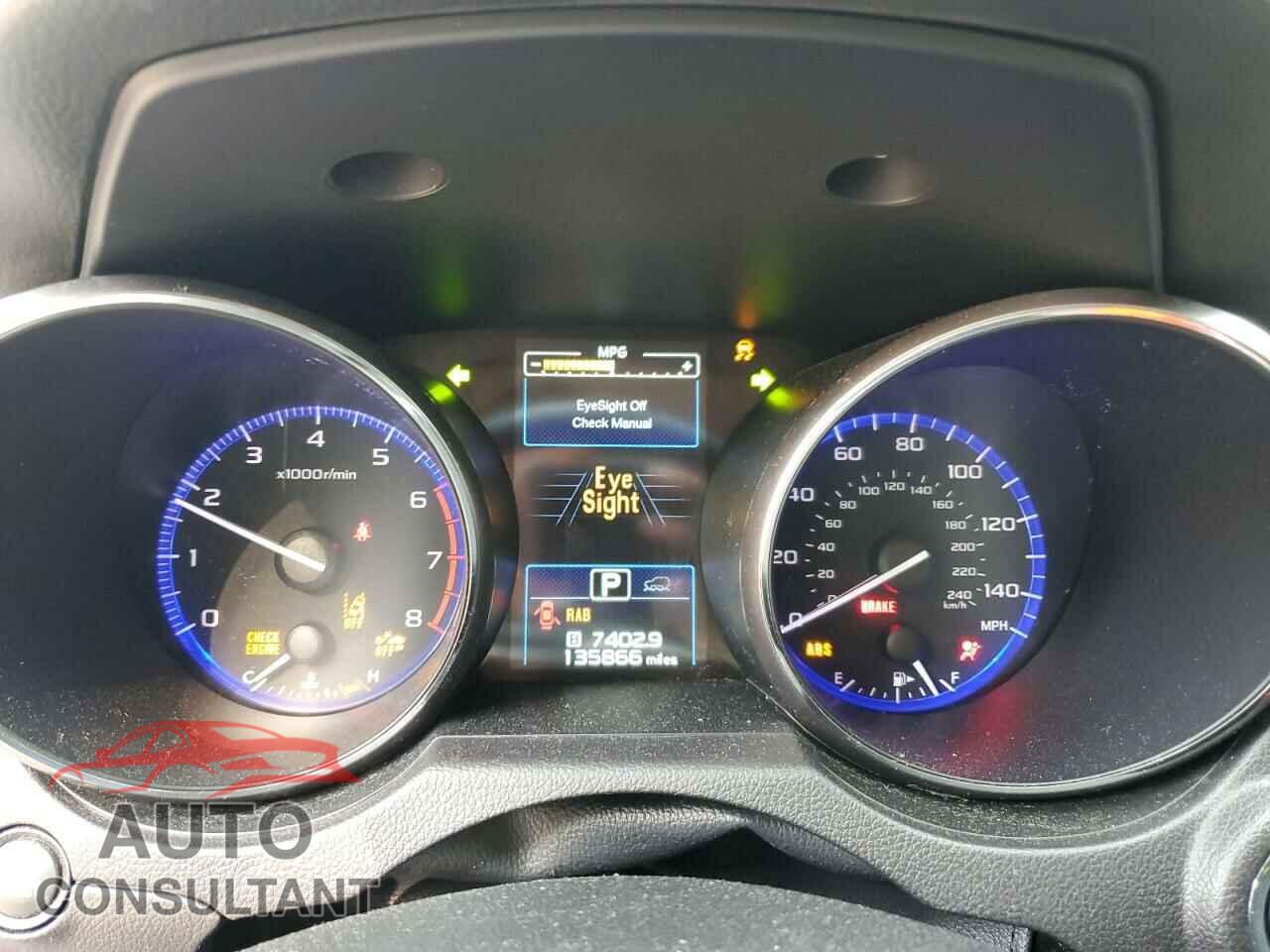 SUBARU OUTBACK 2017 - 4S4BSANC9H3329121