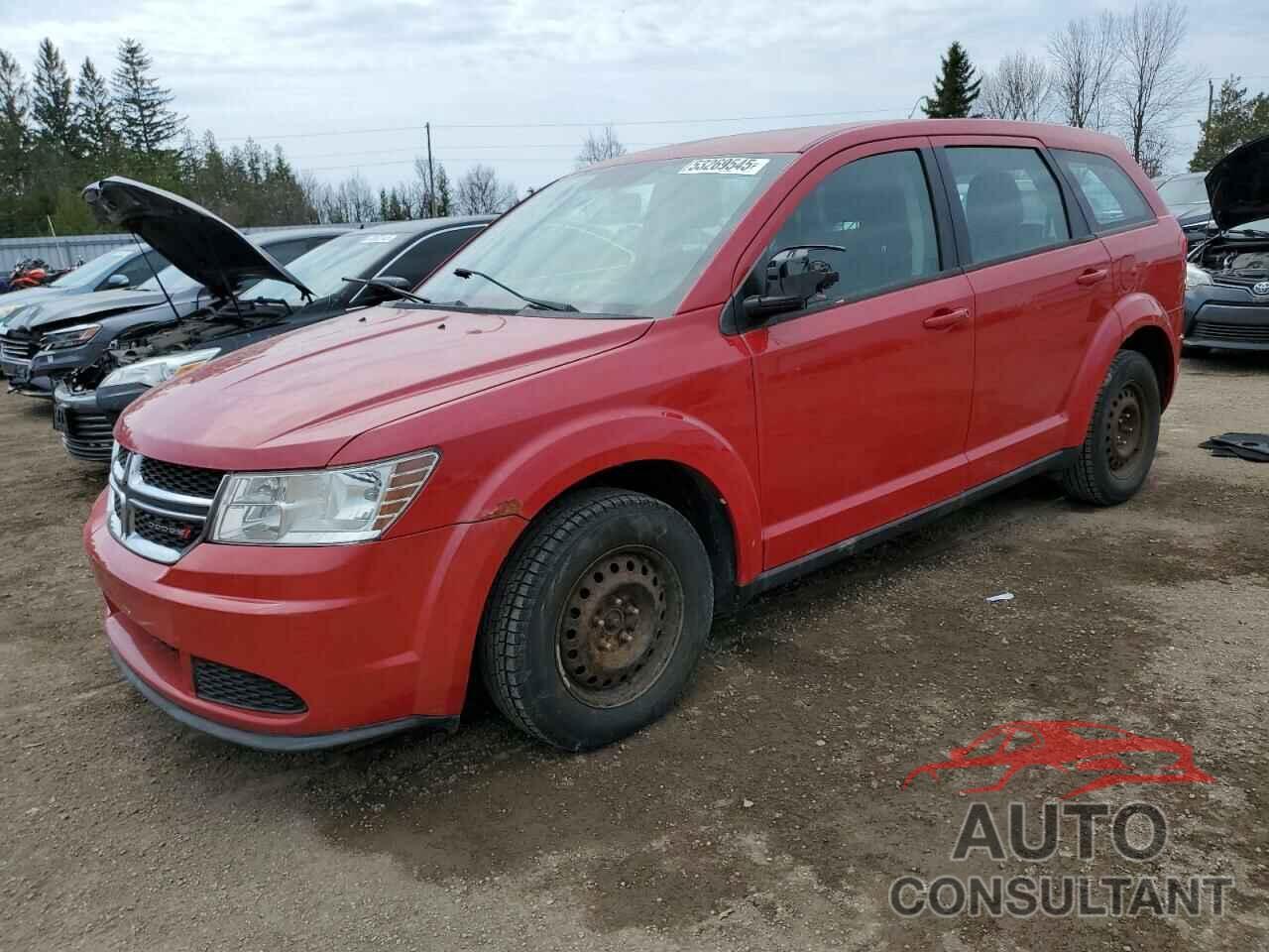 DODGE JOURNEY 2012 - 3C4PDCAB7CT371703