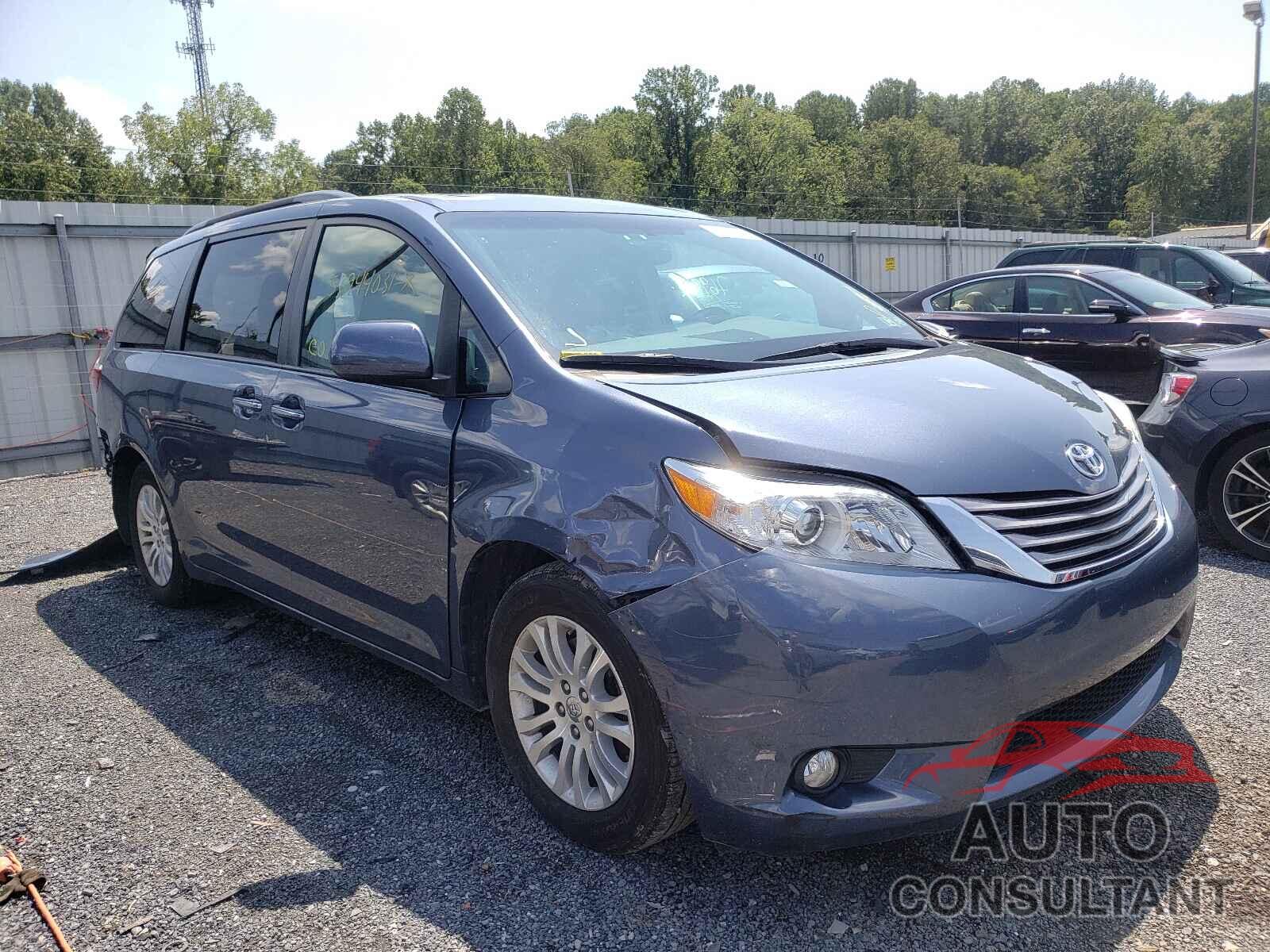 TOYOTA SIENNA 2016 - 5TDYK3DC1GS697141