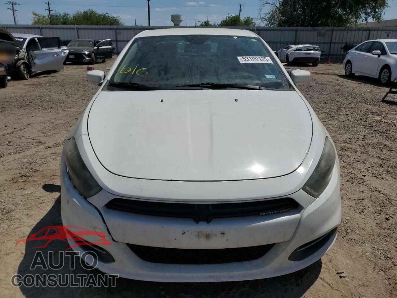 DODGE DART 2015 - 1C3CDFBB3FD192846
