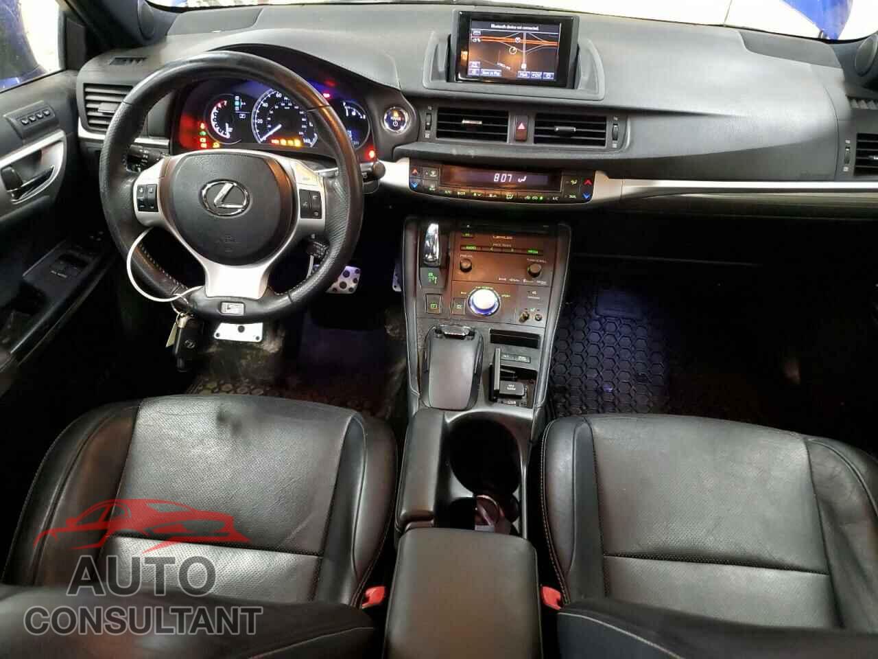 LEXUS CT 200 2013 - JTHKD5BH5D2150546