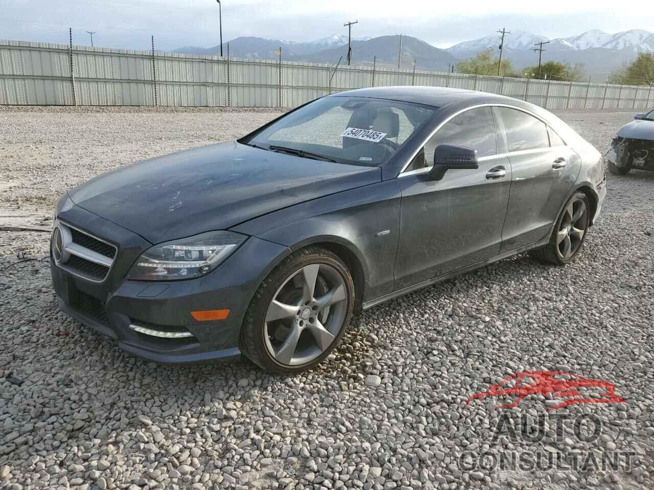 MERCEDES-BENZ CLS-CLASS 2012 - WDDLJ9BB6CA020898