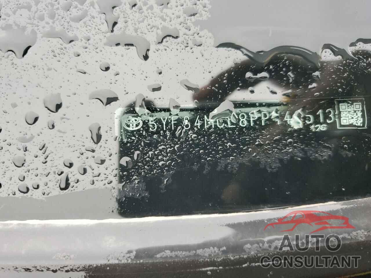 TOYOTA COROLLA 2023 - 5YFS4MCE8PP142513