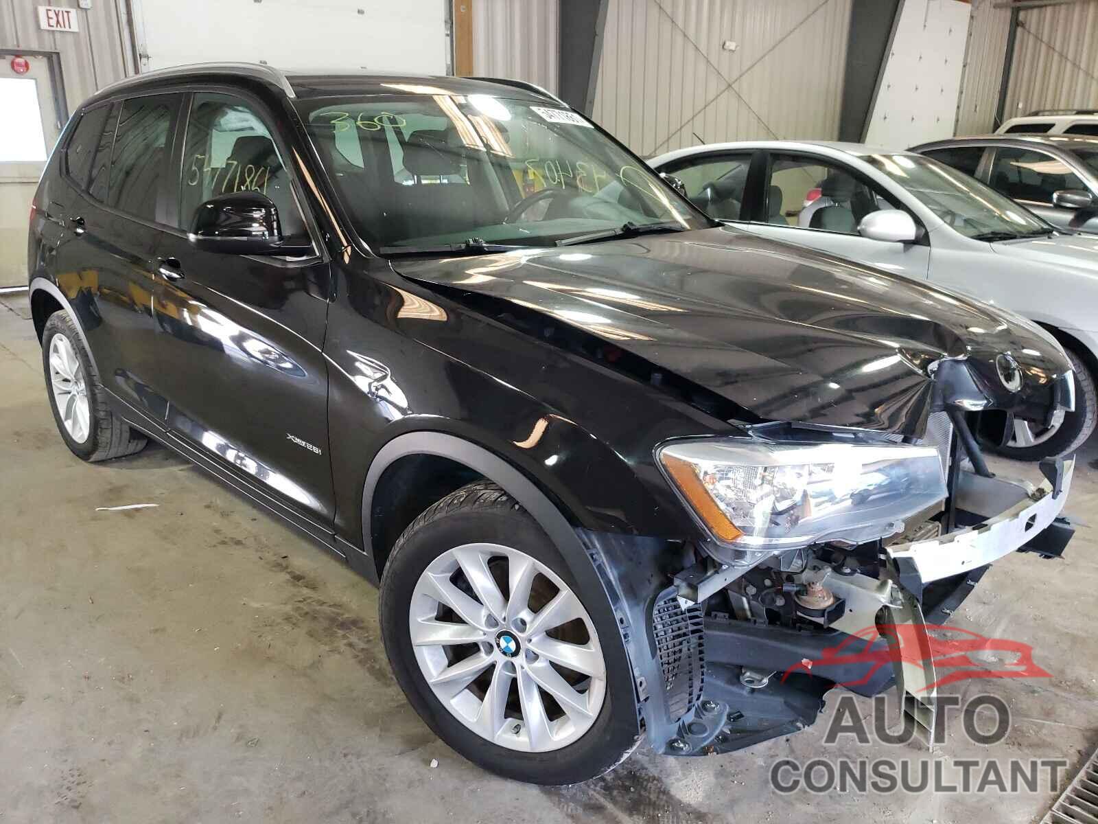 BMW X3 2016 - 5UXWX9C52G0D75658