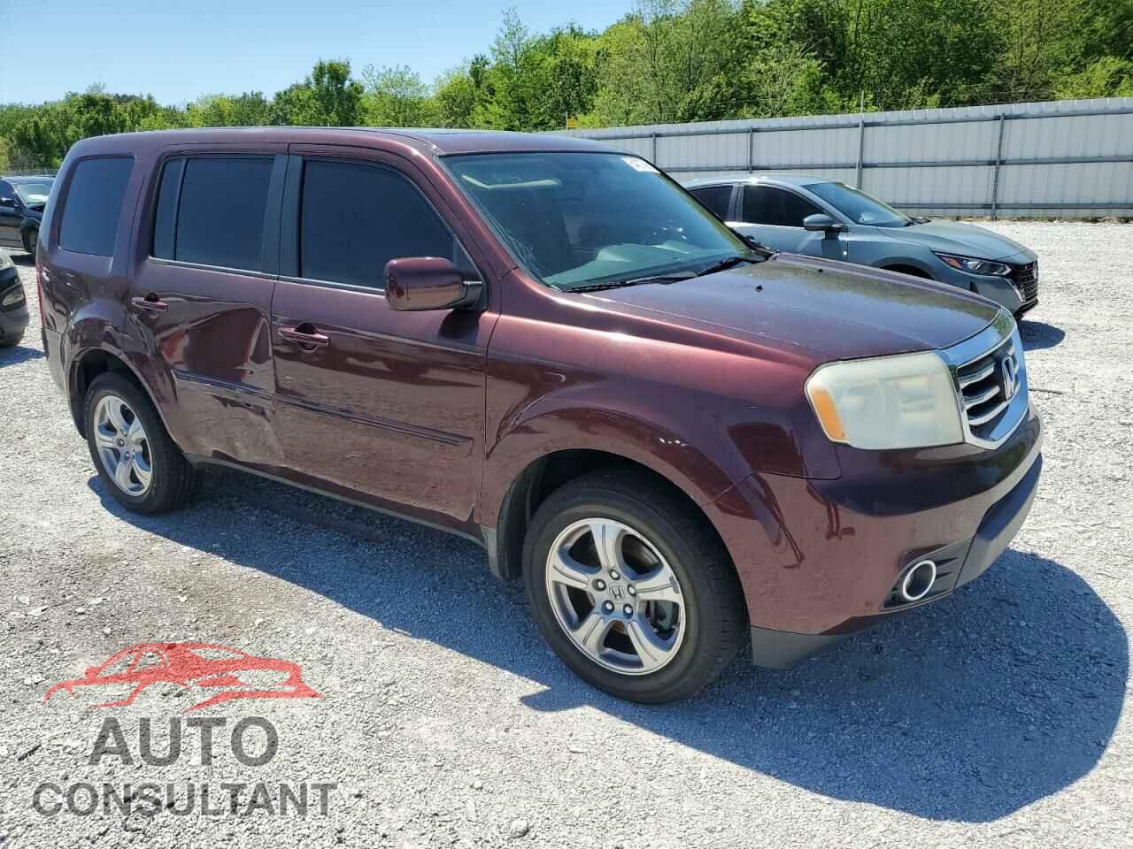 HONDA PILOT 2013 - 5FNYF3H61DB044480