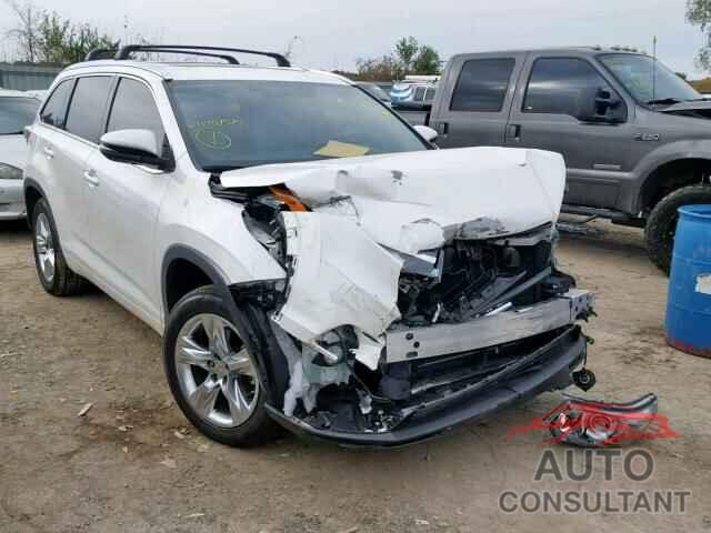 TOYOTA HIGHLANDER 2015 - 5TDYKRFH8FS107575