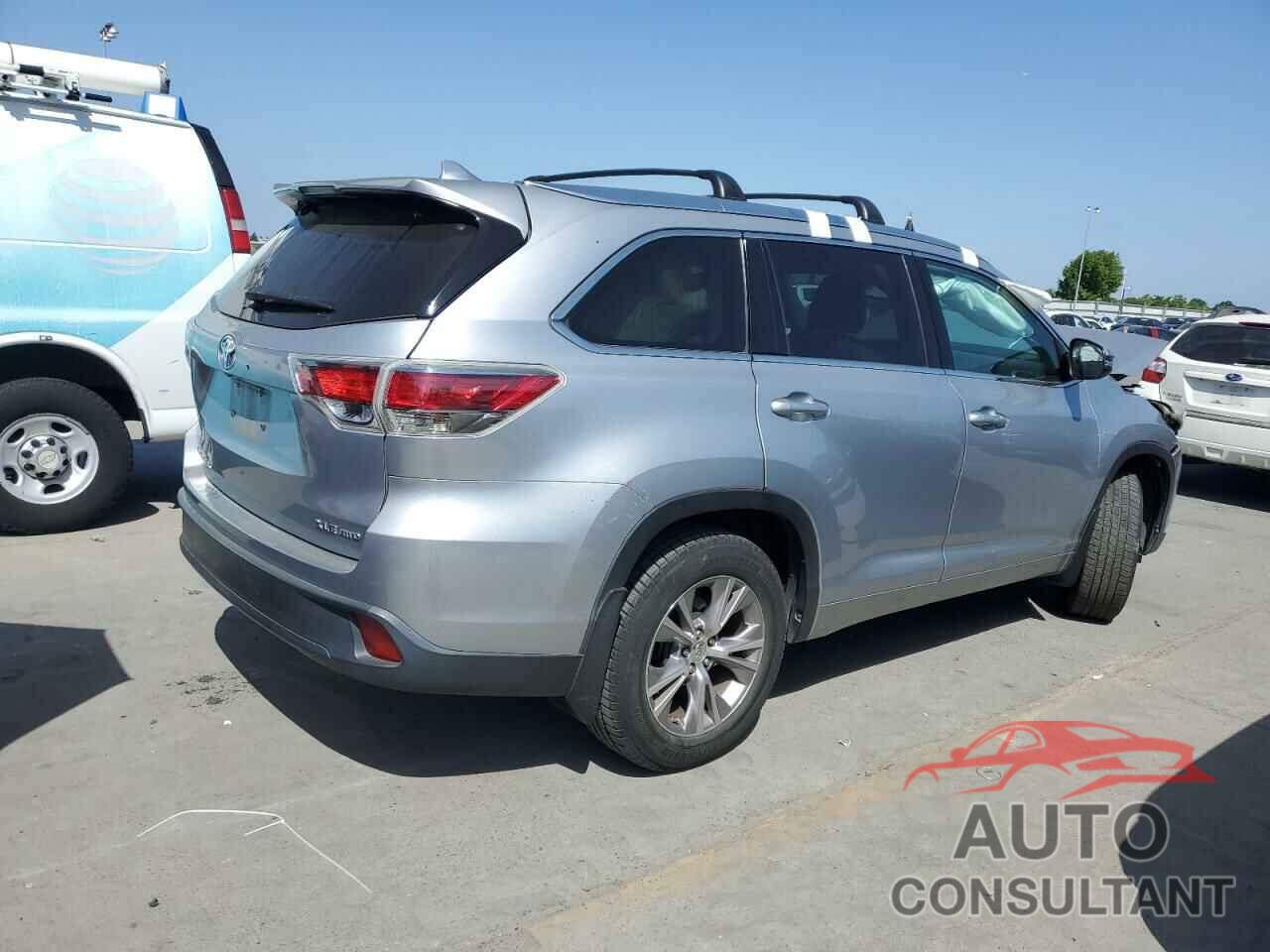TOYOTA HIGHLANDER 2015 - 5TDJKRFH2FS221718