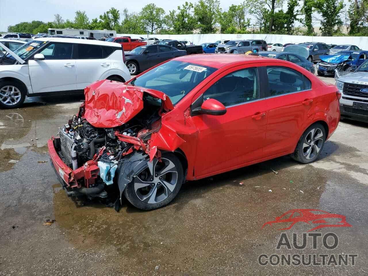 CHEVROLET SONIC 2017 - 1G1JF5SB3H4102257