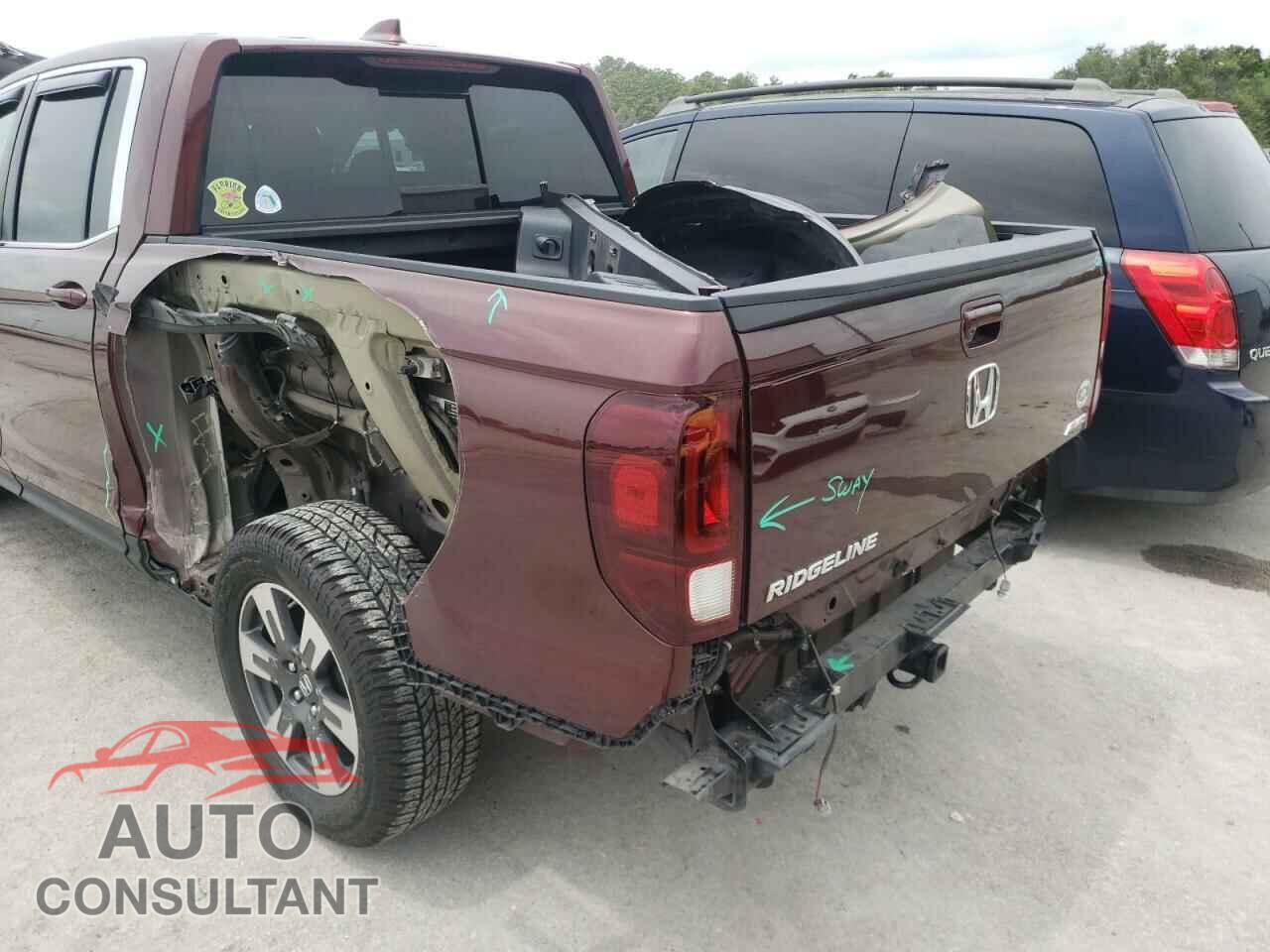 HONDA RIDGELINE 2019 - 5FPYK3F69KB007518