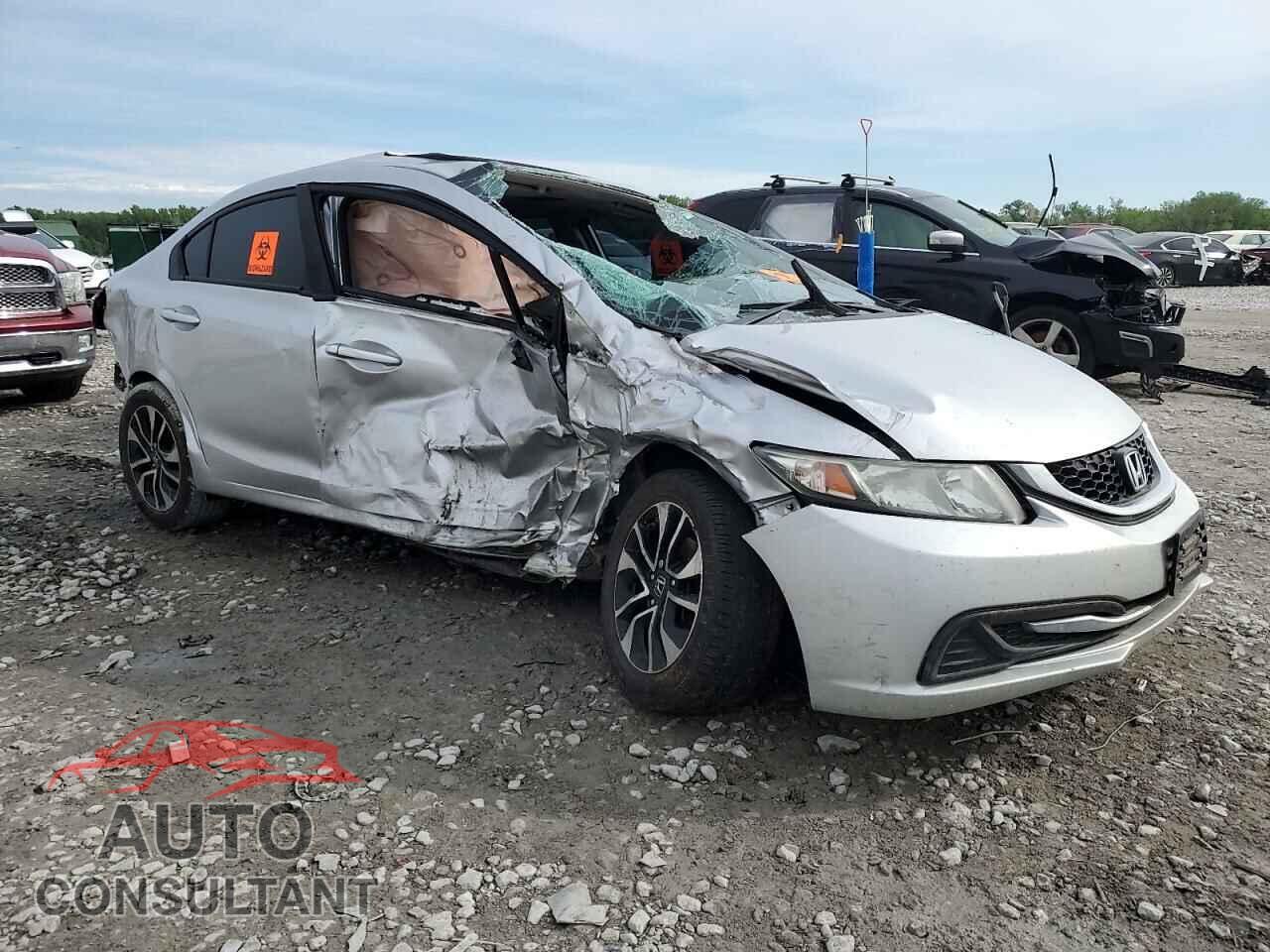 HONDA CIVIC 2013 - 19XFB2F87DE097272
