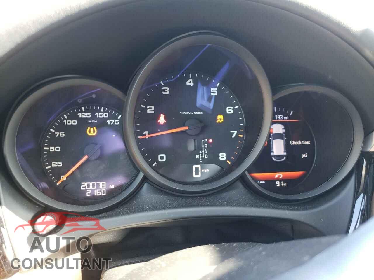 PORSCHE MACAN 2020 - WP1AA2A54LLB11675