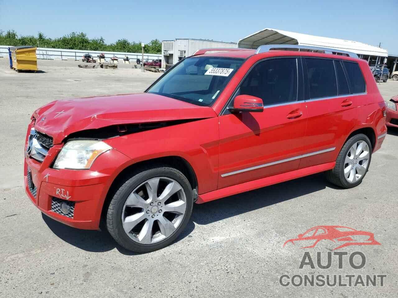 MERCEDES-BENZ GLK-CLASS 2010 - WDCGG8HB8AF322120