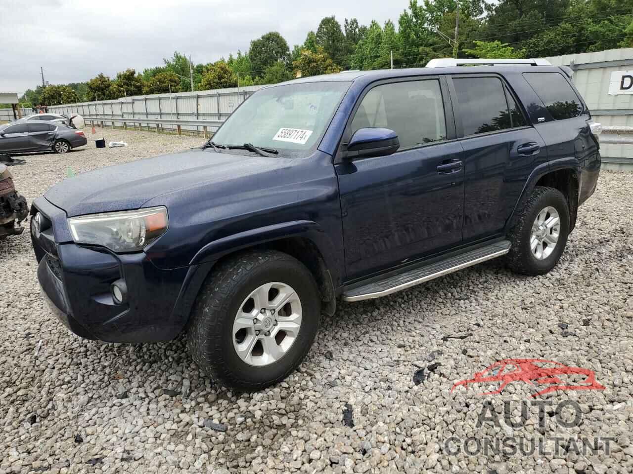 TOYOTA 4RUNNER 2017 - JTEZU5JR7H5153233