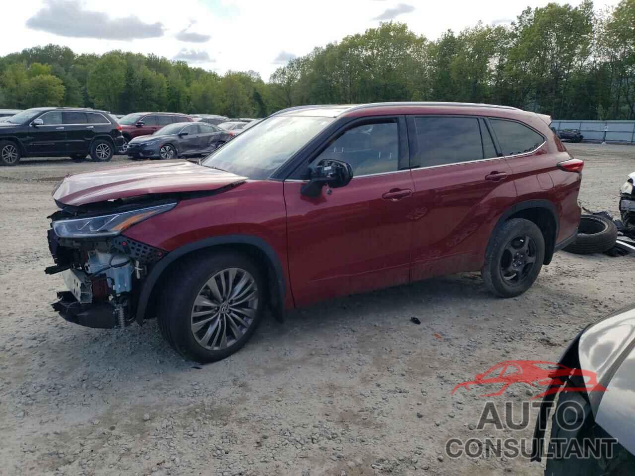 TOYOTA HIGHLANDER 2021 - 5TDFZRBH4MS143754