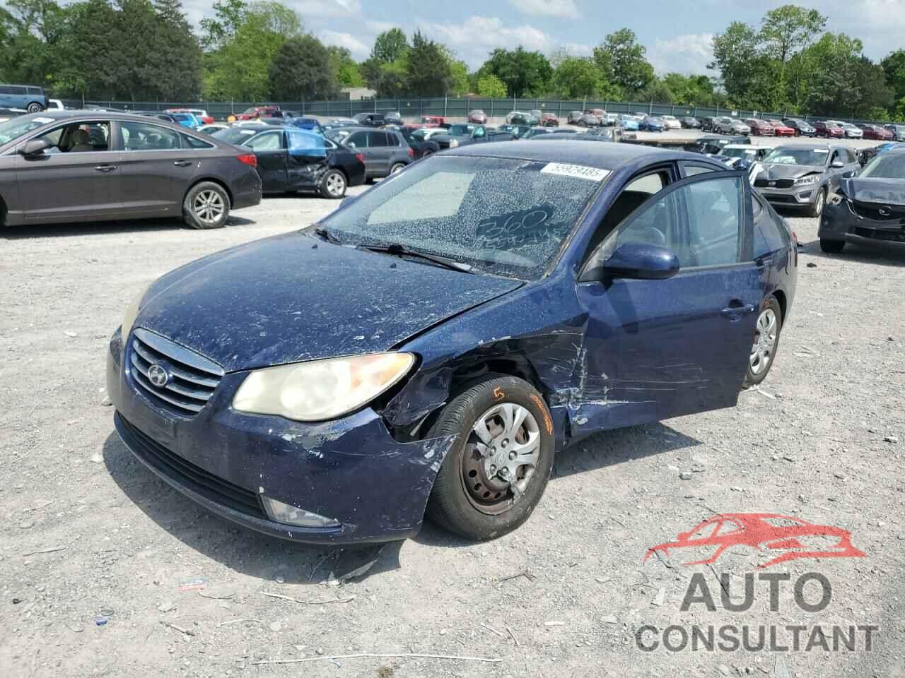 HYUNDAI ELANTRA 2010 - KMHDU4AD6AU940758