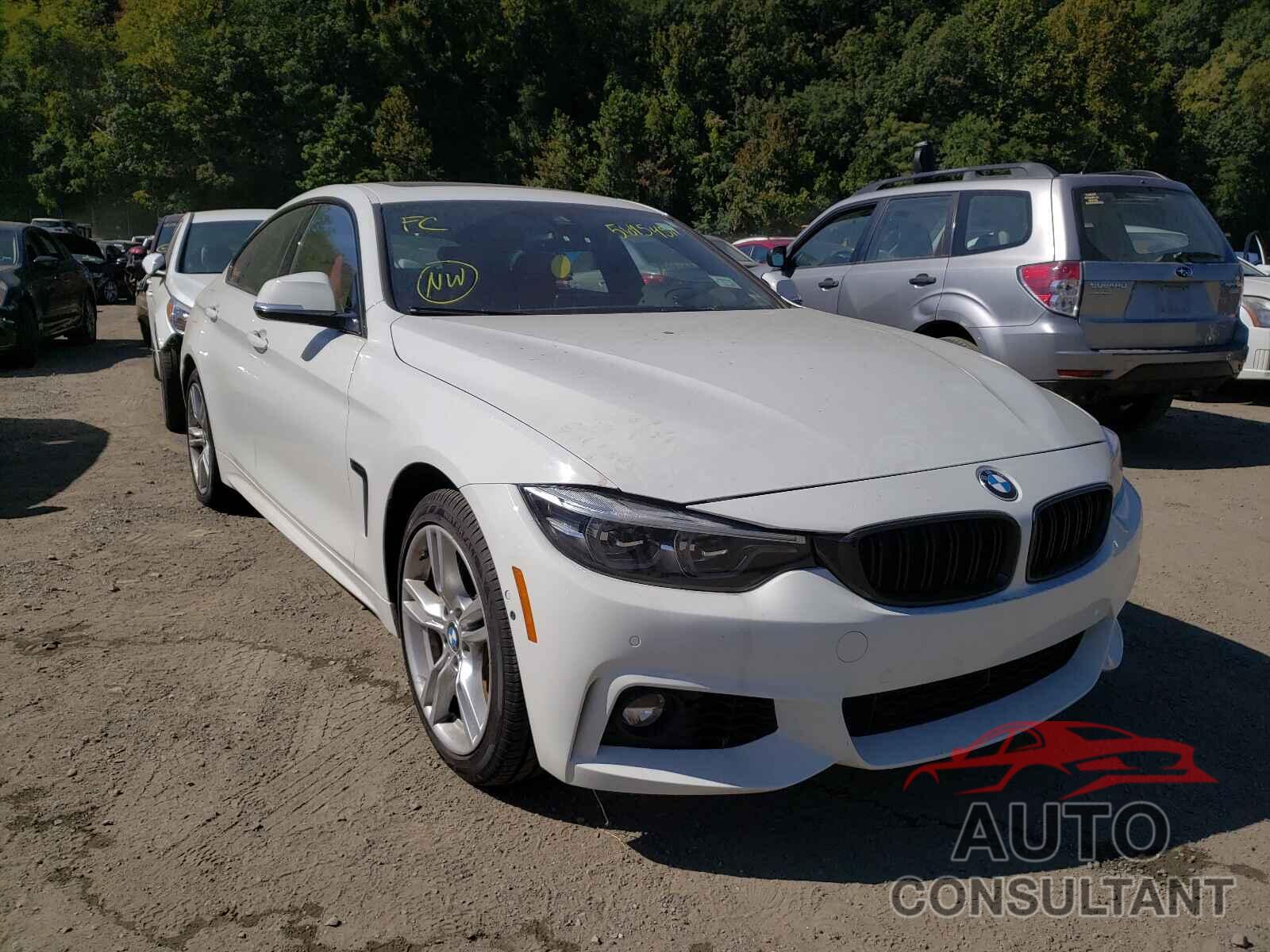 BMW 4 SERIES 2018 - WBA4J3C59JBG90523