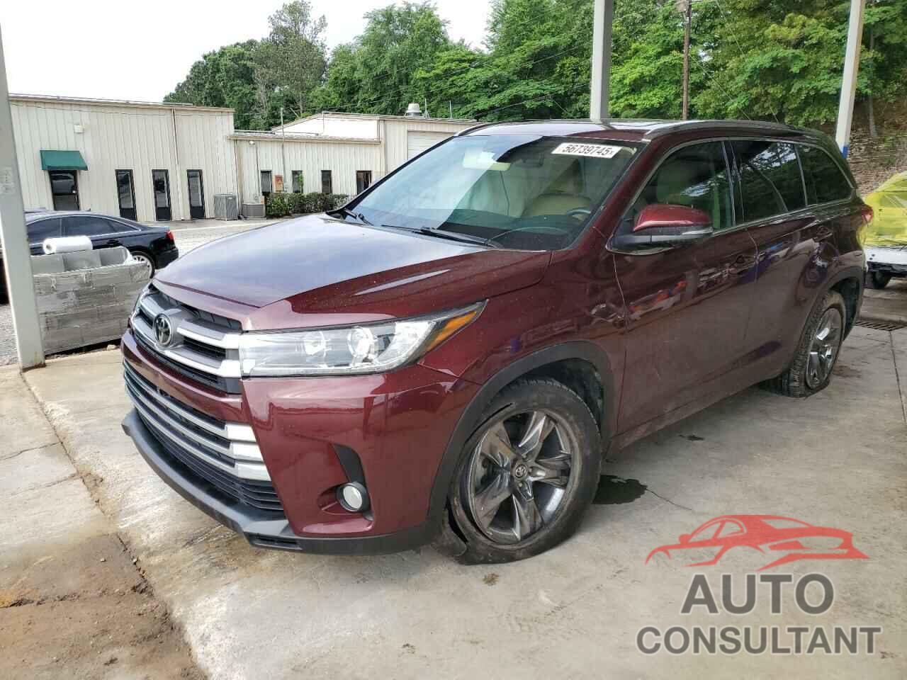TOYOTA HIGHLANDER 2018 - 5TDYZRFH6JS287062