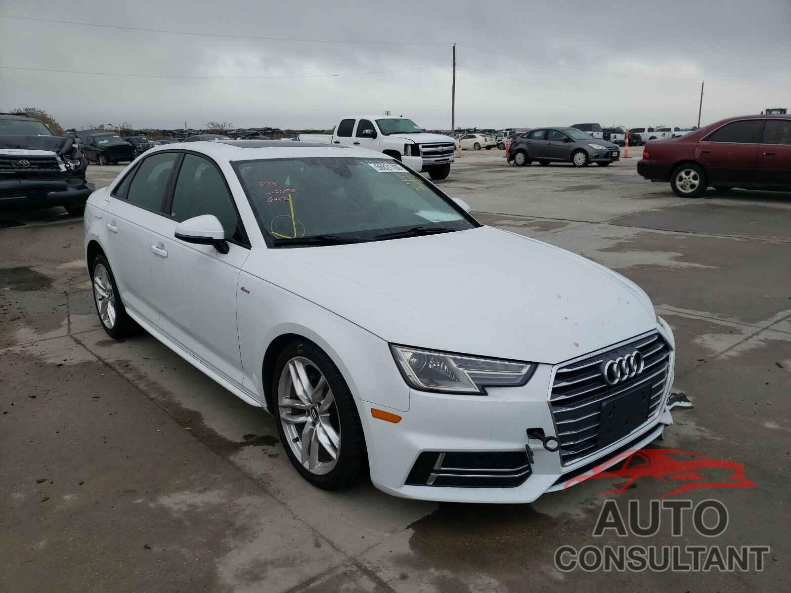 AUDI A4 2017 - WAUKMAF42HN056529