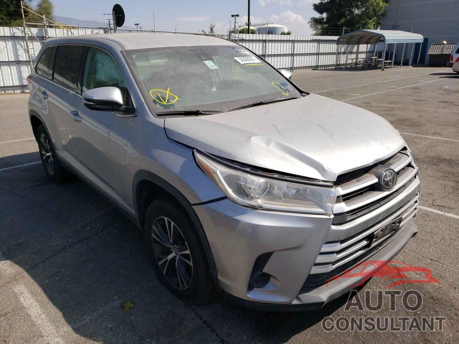 TOYOTA HIGHLANDER 2019 - 5TDZZRFH5KS314452